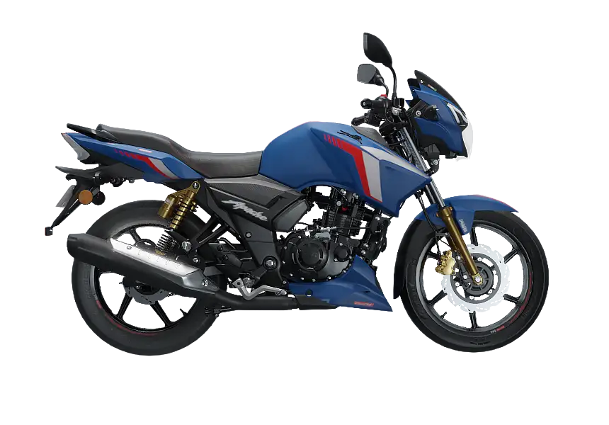 TVS Apache RTR 160 2V Refresh - Negro