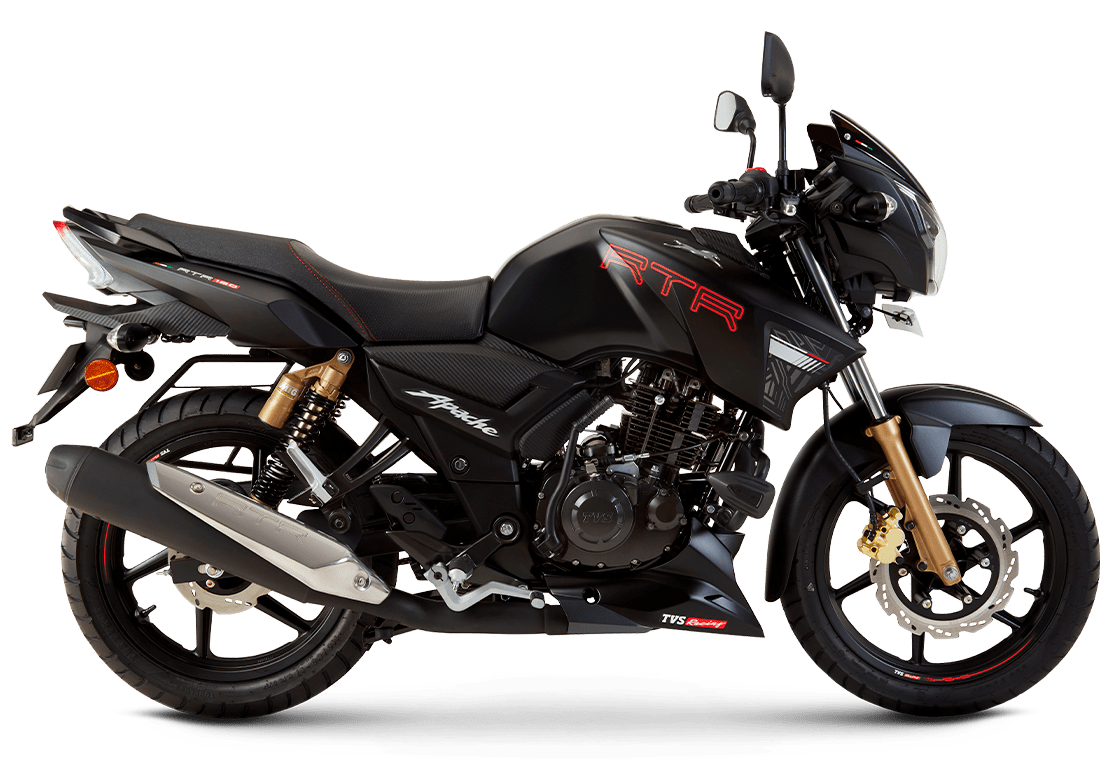 TVS Apache RTR 180 2V - Blanco